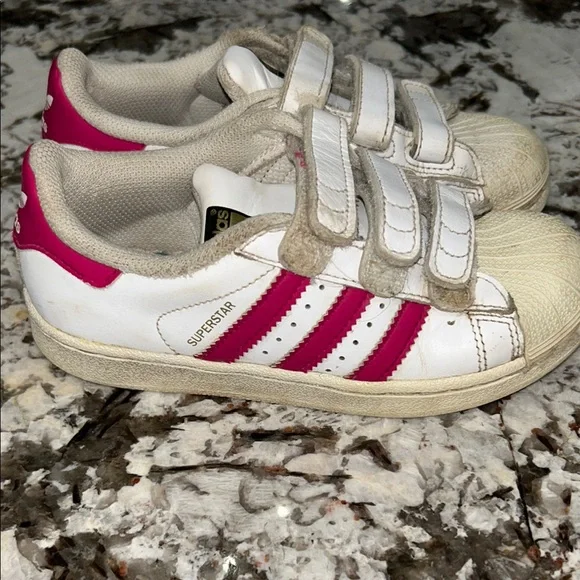 adidas gazelle silver green womens Adidas Superstar Sandal | Toddler | Semi Pink Spark main image 1